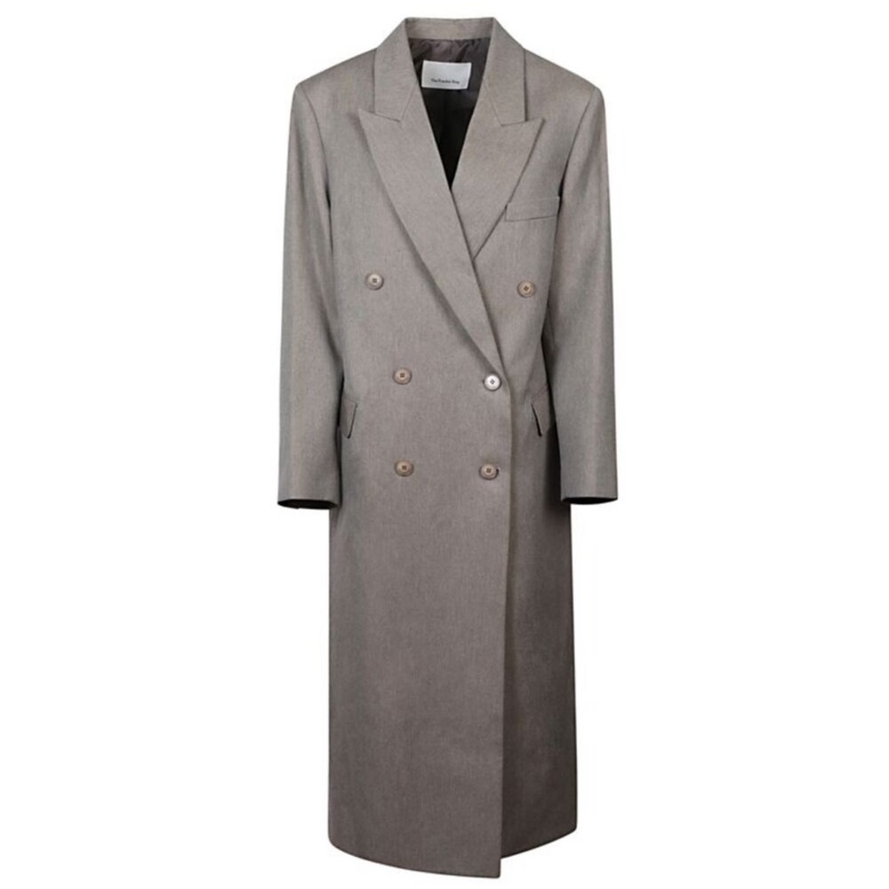 The Frankie Shop Jane Coat in Taupe
